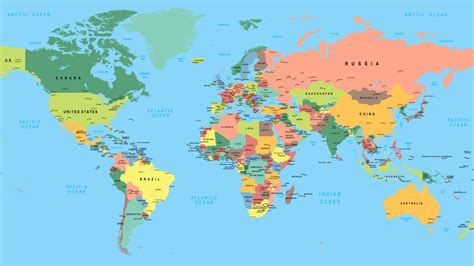 MAP Map Of The World Countries Benefits
